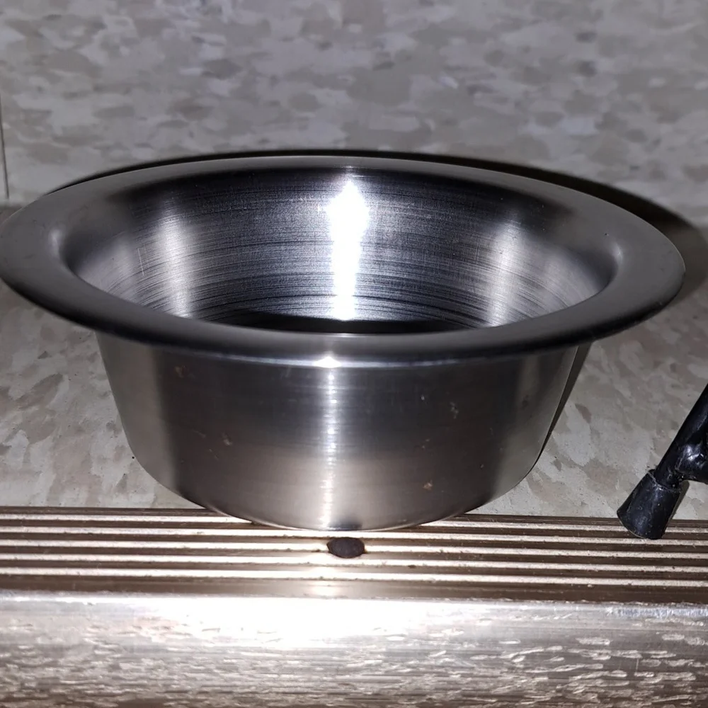 Stainless Steel Pet Bowls with Black Stand